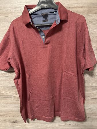 Polo homme MANOR rouge taille XXL mercerisé bon état