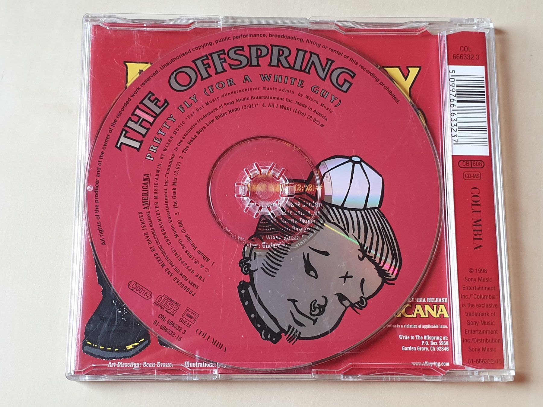 CD: The Offspring Pretty Fly (For A White Guy) – Usato da Stansstad venduto da collectorsshop 1