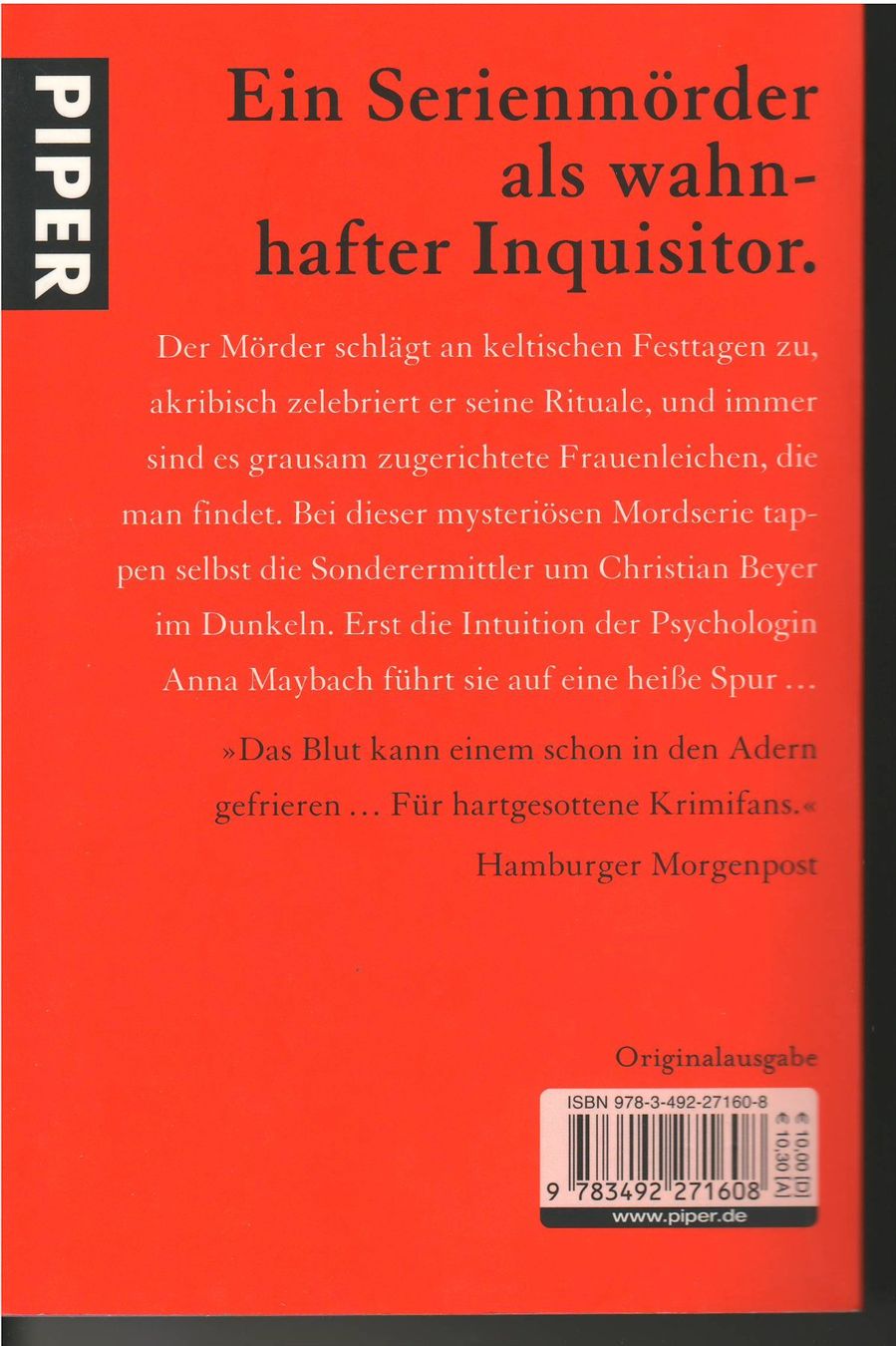 Libri: Marina Heib  -  Tödliches Ritual – Usato da Lyss venduto da Zon 1