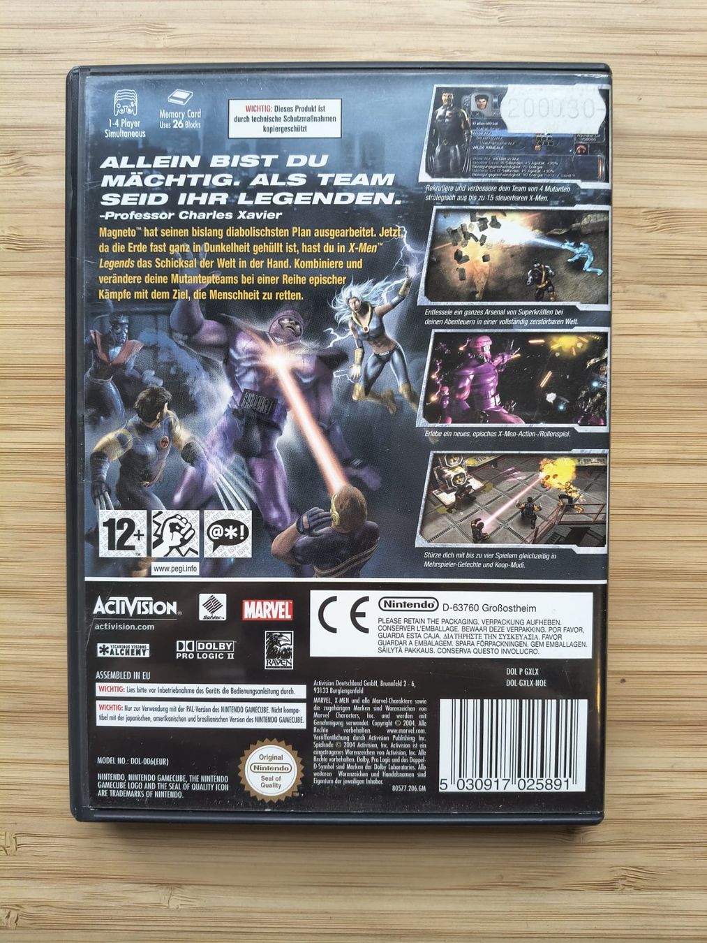 Giochi: X-Men Legends (Gamecube) – Usato da Riedholz venduto da ste_96cd 1