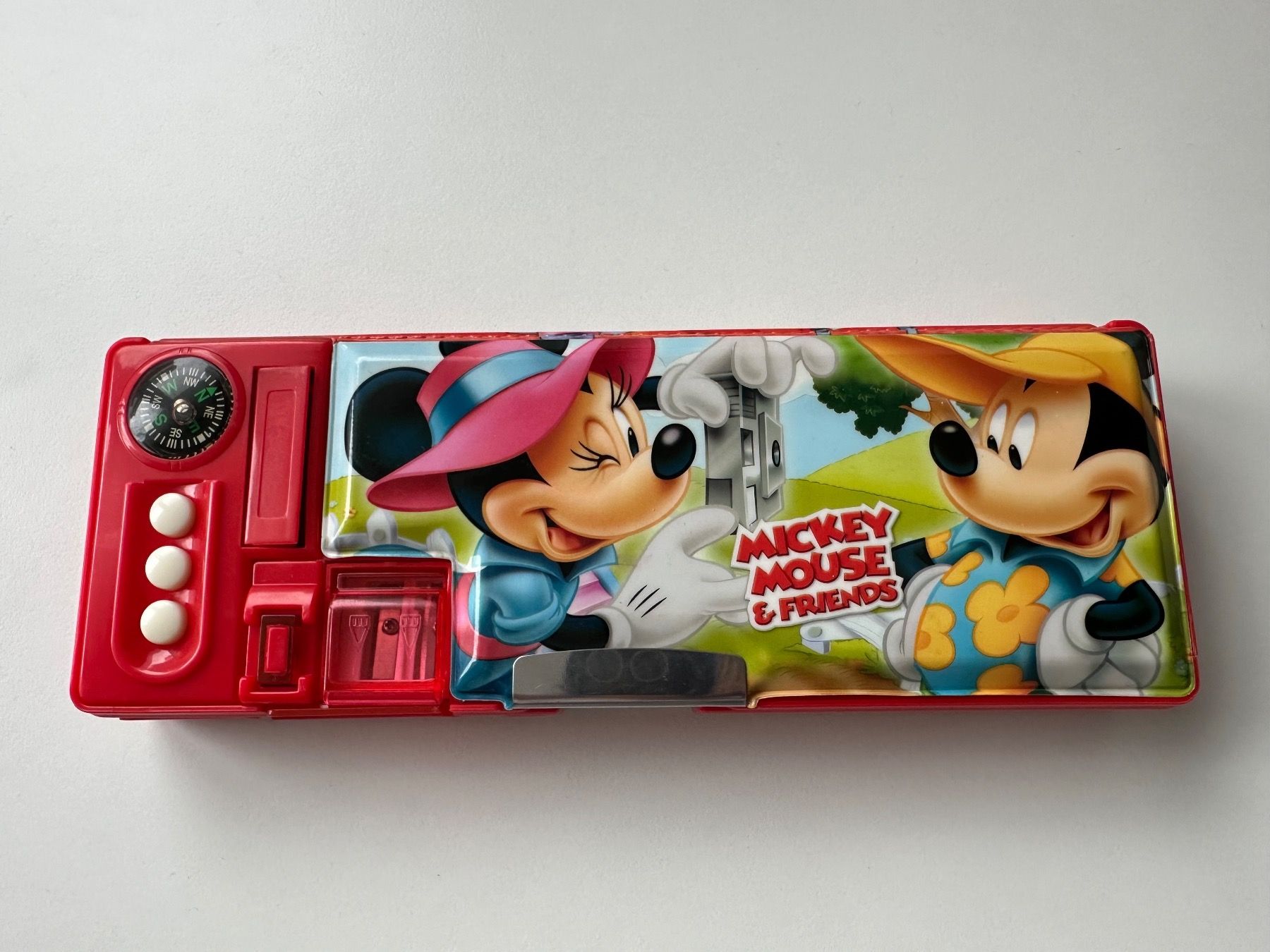 Astucci : Neu! Federmäppchen Etui Mickey Mouse Schulstart mit Kompass – Nuovo e nell'imballaggio originale da Oberglatt ZH venduto da qilinw