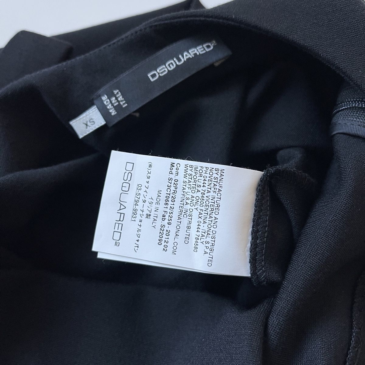Dsquared2 Vestiti: DSQUARED Black Dress – Nuovo (secondo la descrizione) da Freienbach venduto da Avviivva_Shop 3