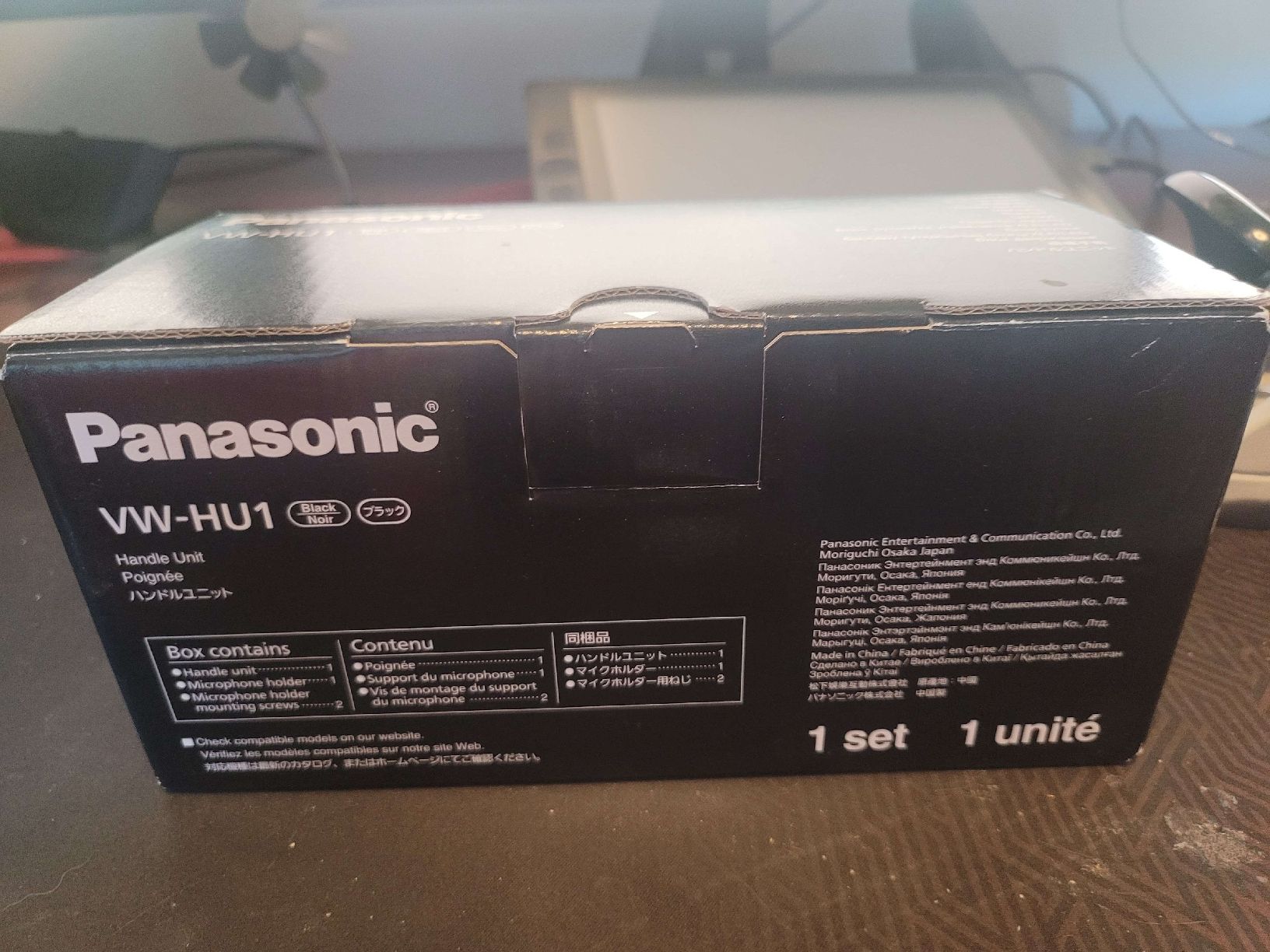 Panasonic Fotocamera: Panasonic VW-HU1 Handle Unit Black (NEW) – Nuovo e nell'imballaggio originale da Flanthey venduto da mic_pf86