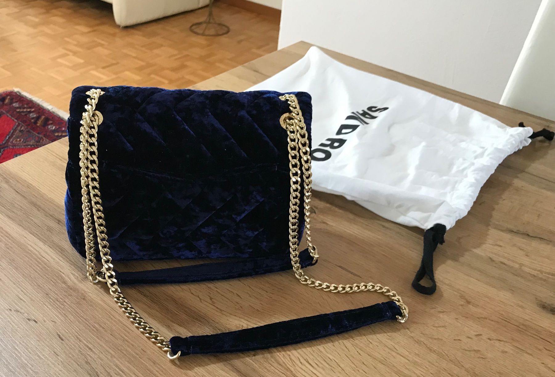 Sandro Borse da donna: Edle Handtasche -Sandro, königsblau, Neu – Nuovo (secondo la descrizione) da Buchs ZH venduto da baagii 3