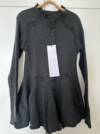 Rundholz Black Label Cardigan, Slate, Size S