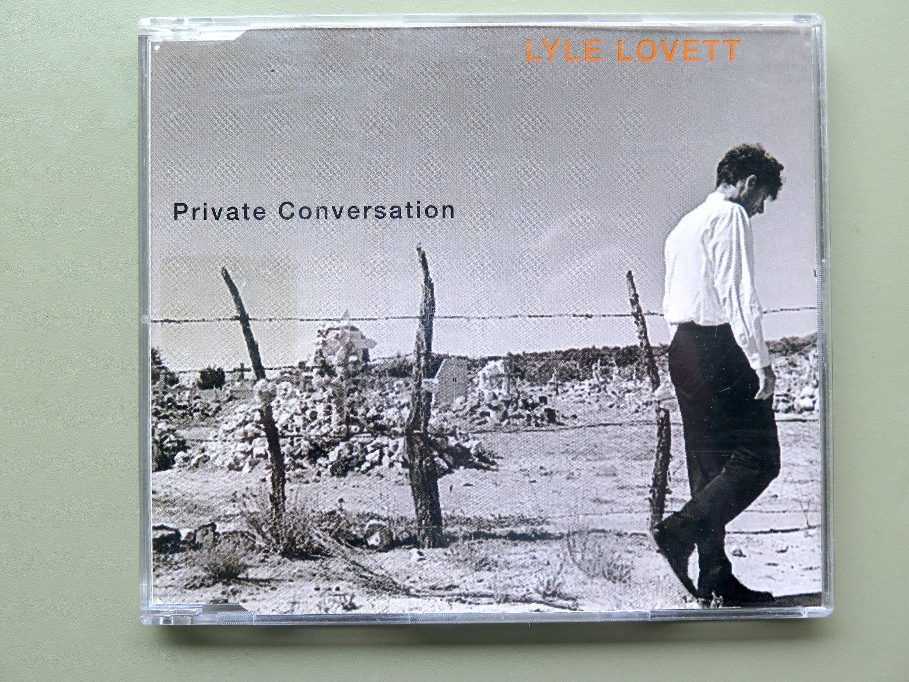 CD: CD-S LYLE LOVETT: Private conversation, 1996, 3 tracks – Usato da Bern venduto da Balzamico