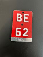 Velo Nummer BE 62. Velo Nummer von 1962.