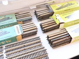 Märklin 60 x Gerade M-Gleis H0 Schienen 5106