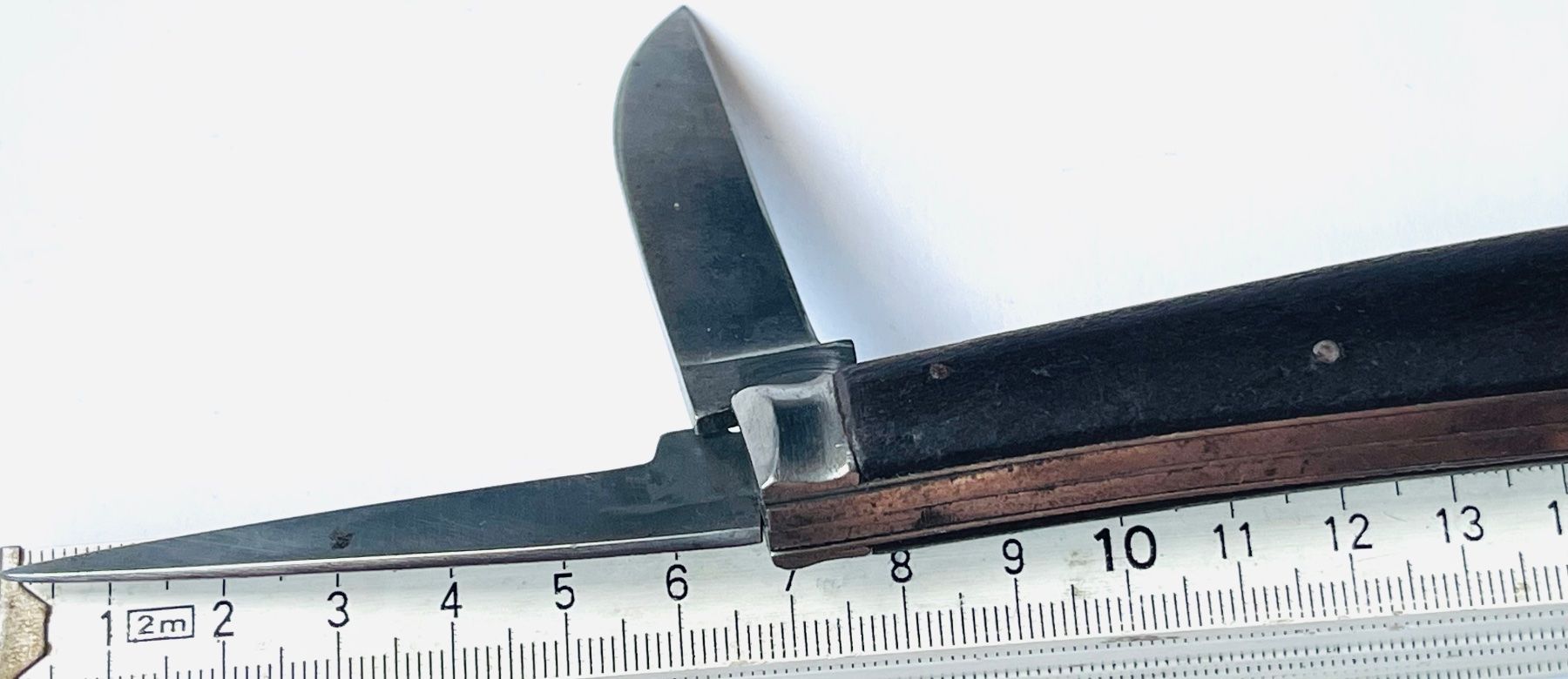 Coltelli tascabile: Antikes Sackmesser CHICO mit grosser Ahle, grosse Klinge – Usato da Basel venduto da TOMFAN 9
