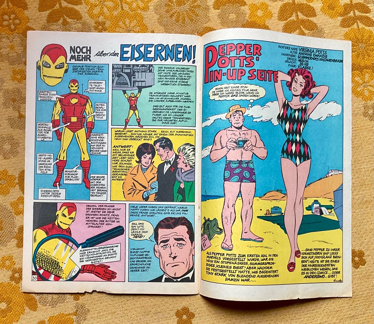 Fumetti: Der Eiserne Heft Nr 12 von 1976 – Usato da Endingen venduto da nathan05 8