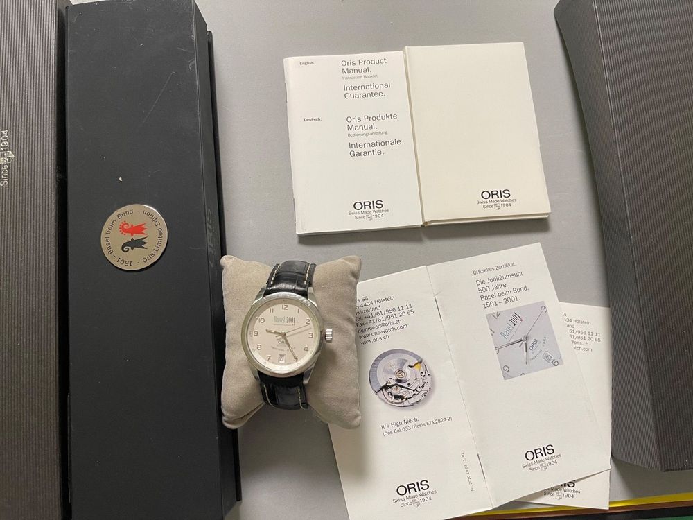 ORIS BASEL 2001 Automatic LIMIT EDITION Kaufen auf Ricardo