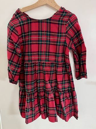 Weihnachtskleid von H&M, Größe 134
