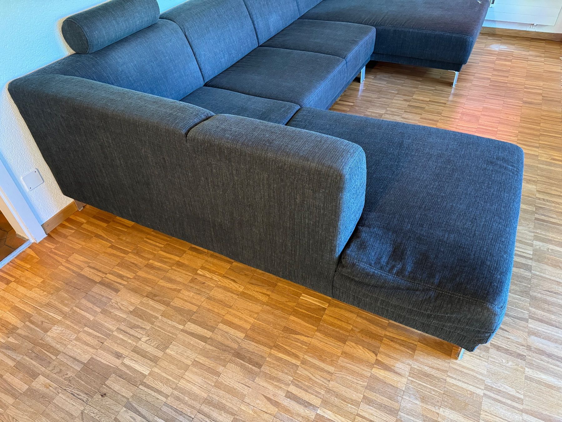 Divani: U-Sofa dunkelgrau – gebraucht – Usato da Hölstein venduto da Bri4nK 2