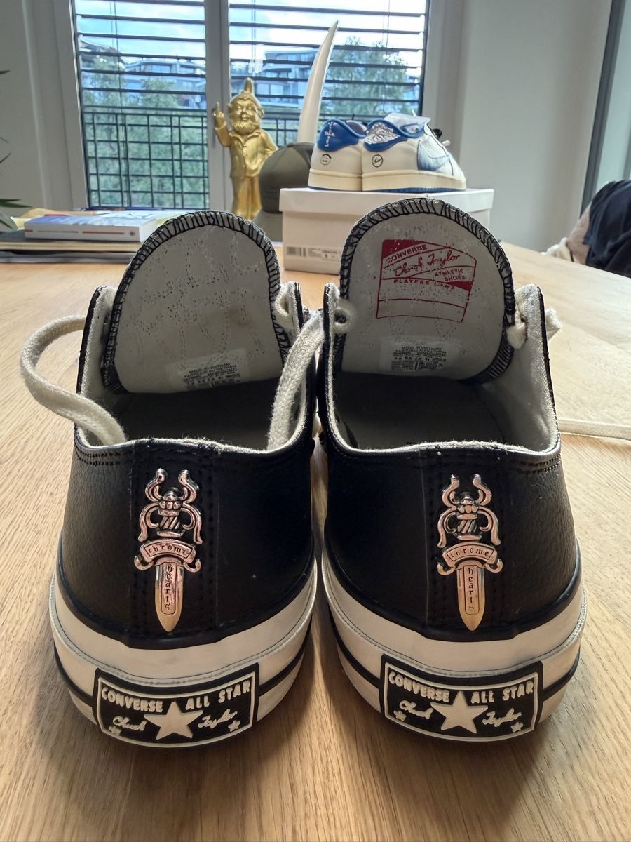 Chaussures hommes: Chrome Hearts X Converse Low - Cross Patch - EU 41 – Neuf (Voir description) à Horgen par alex51 2