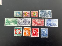 Pro Juventute No. 53-64  gest.  (5342)