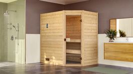 Weka Sauna Valida 1Eck 189x139cm x 205hoch