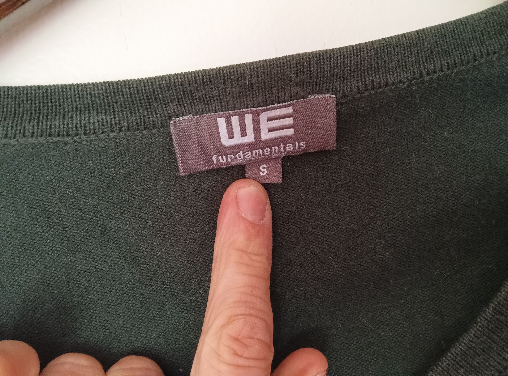 Maglioni & Felpe: WE Pulli, Herren, Grösse S, Olivegrün – Usato da Zürich venduto da Asteraki 2