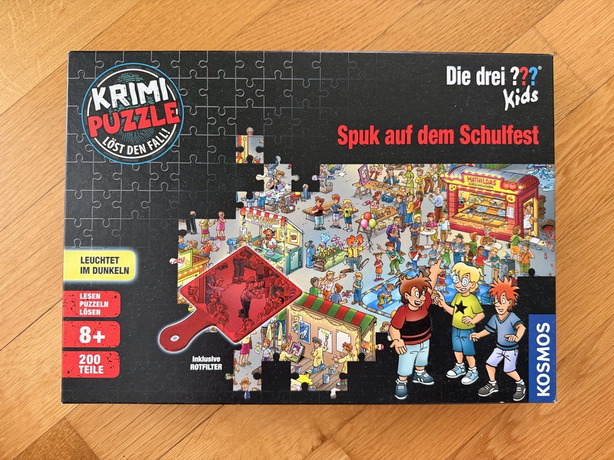 Kosmos Puzzle: Die drei ??? Krimi Puzzle – Usato da Oberglatt ZH venduto da Mely12