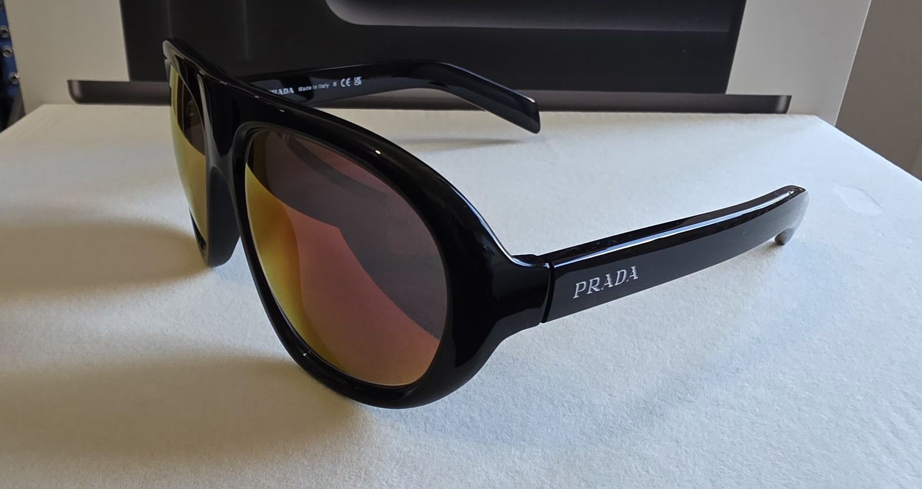 Prada Occhiali & Lenti: Sonnenbrille Praga (original) – Nuovo (secondo la descrizione) da Schwerzenbach venduto da Max460 1