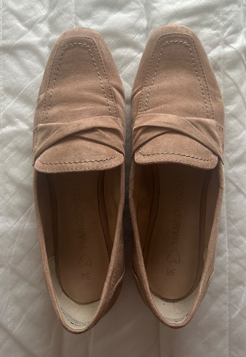 Scarpe da donna: Marco Tozzi Wildleder Loafer Gr. 38 – Usato da Rümlang venduto da Jenni.21