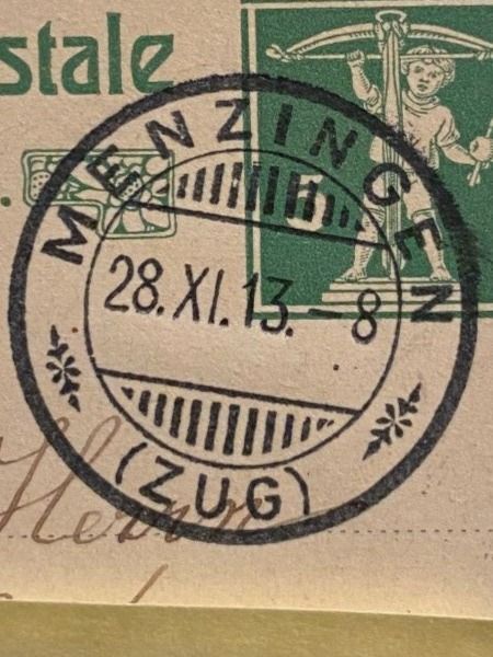 Tutti i francobolli: Postkarten Bestellungen 1913 Apotheke – Usato da Oberägeri venduto da Nussbi6 4
