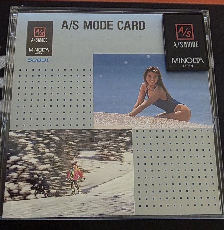 Minolta Function Card - A/S Mode Card (Gebraucht) in Hünenberg für CHF ...