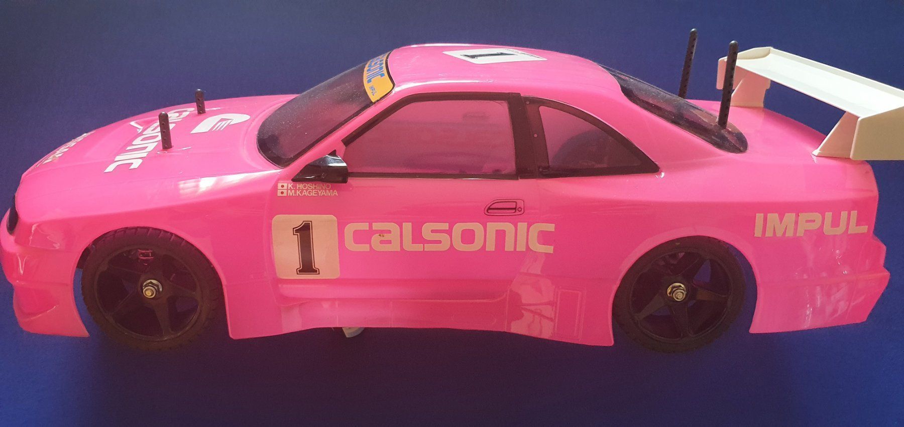 Tamiya Modellismo RC: Tamiya TA03F CHASSIE MIT NISSAN KARRO – Usato da Burgdorf venduto da schlange034 3