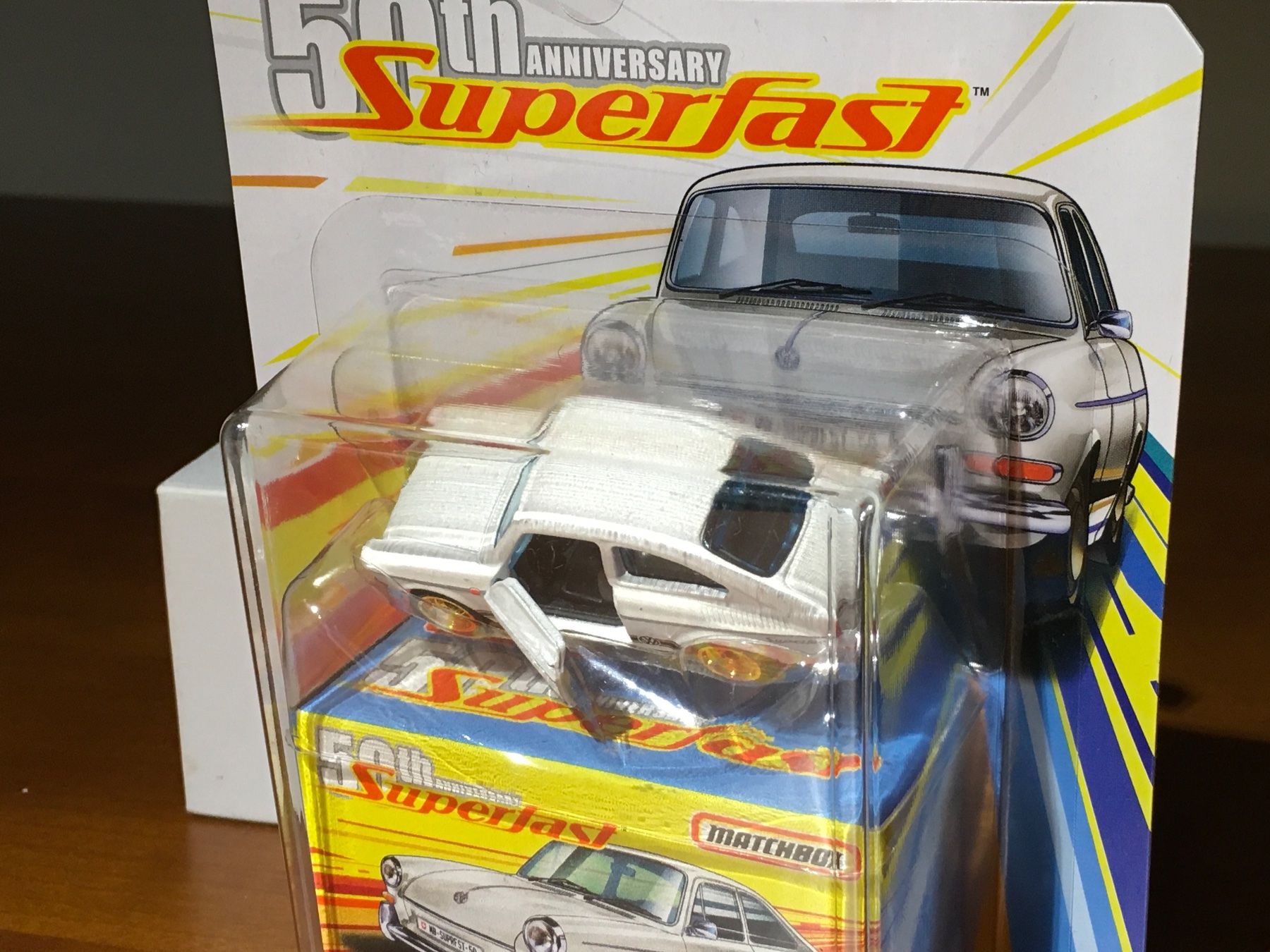 Matchbox Voitures modèles: 65‘ VW Type 3 Fastback - Matchbox SuperFast 50th Anniversary – Neuf avec emballage d'origine à Wohlen AG par PrivatSammlung 2