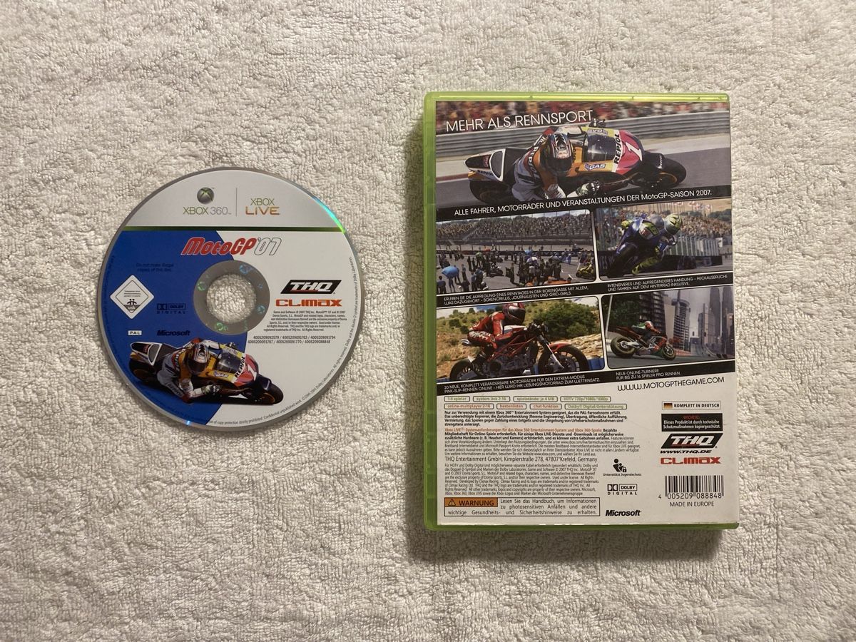 Microsoft Giochi: MotoGP 07 XBOX 360 – Usato da Reichenbach i. K. venduto da Daniel840 1