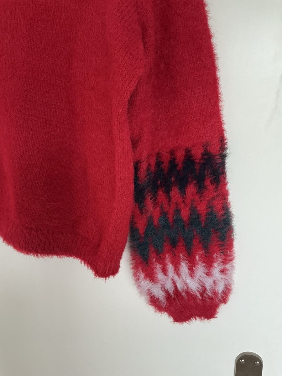 Maglioni & Felpe: Cosy JDY Red Fluffy Jumper – Usato da Bern venduto da val_kw6s 3