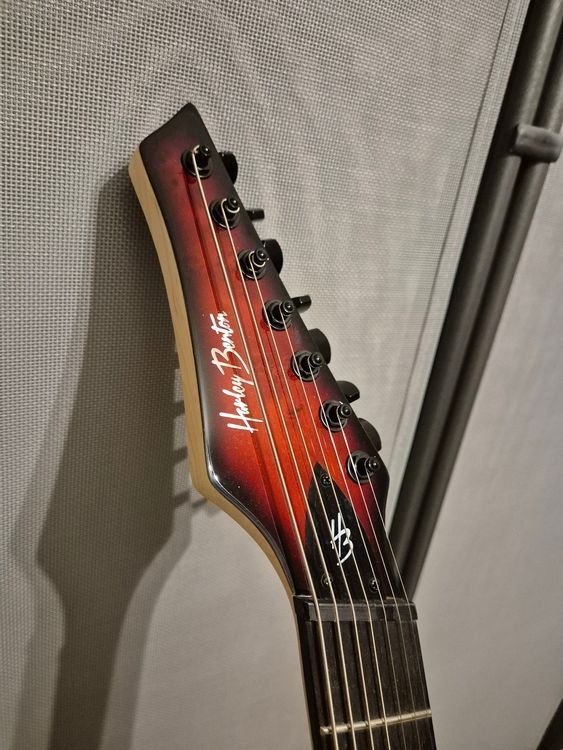 Harley Benton Musikinstrumente: E-Gitarre Harley Benton Multiscale 7-Saiter – Gebraucht aus Tägerig von theold60 1