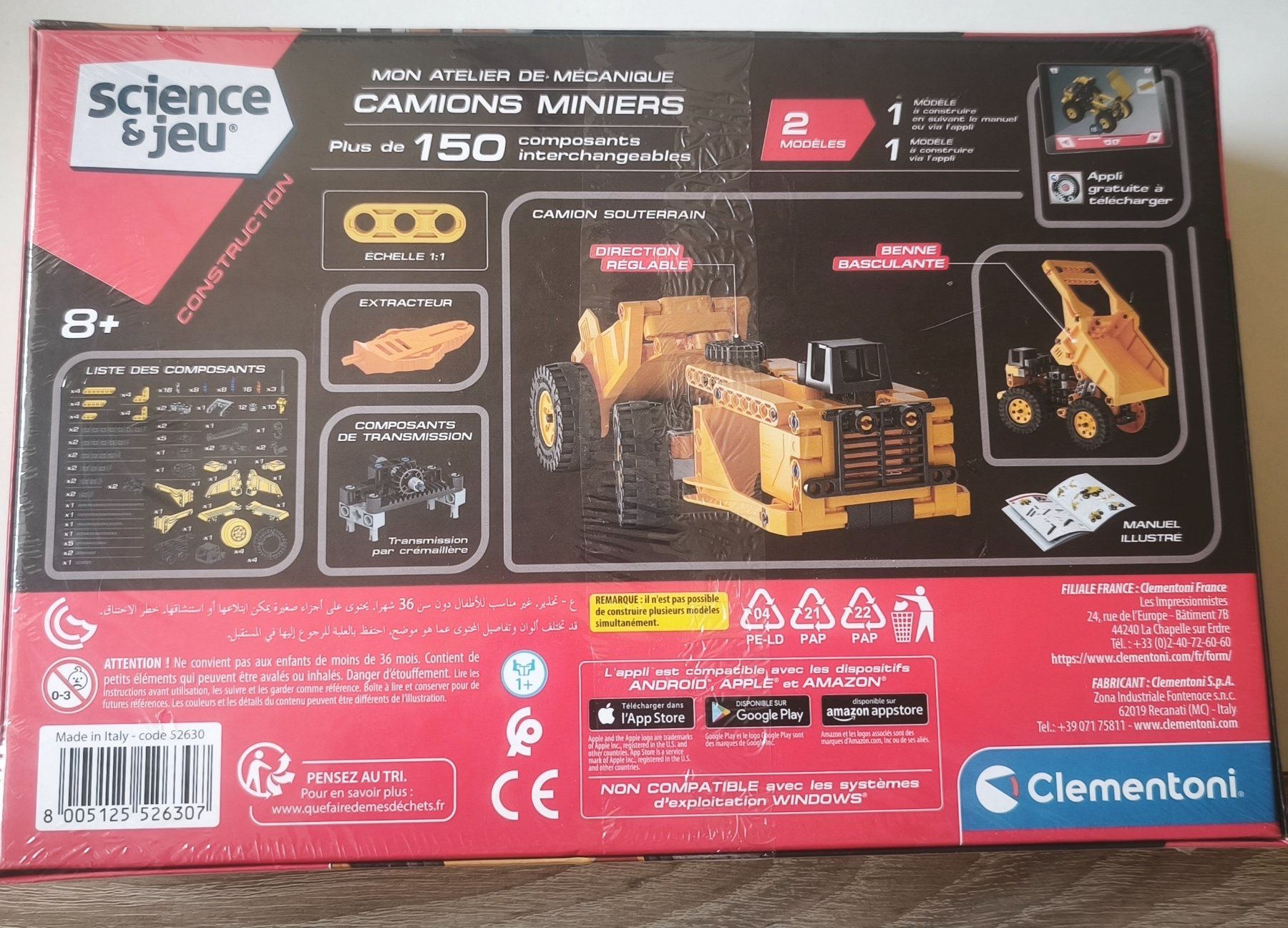 Kit di costruzioni: CAMIONS MINIERS CLEMENTONI – Nuovo e nell'imballaggio originale da Mervelier venduto da ZORHA 1