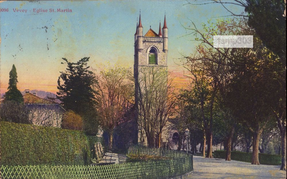 1920 AK Vevey Eglise St.Martin Kaufen auf Ricardo