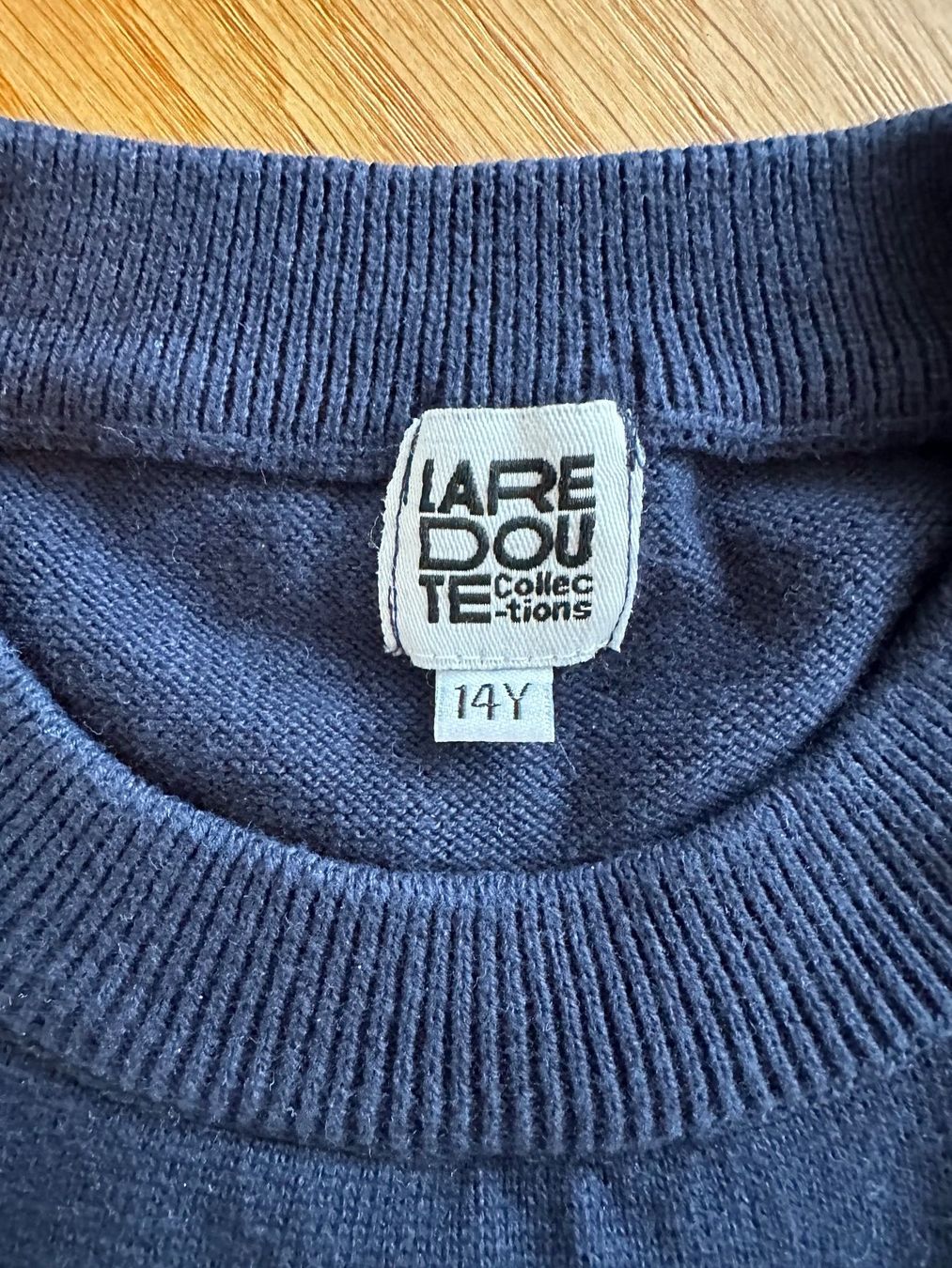La Redoute Maglioni & Felpe: La Redoute Feinstrick Pullover Gr. 158, dunkelblau – Usato da Sissach venduto da tapasu 2