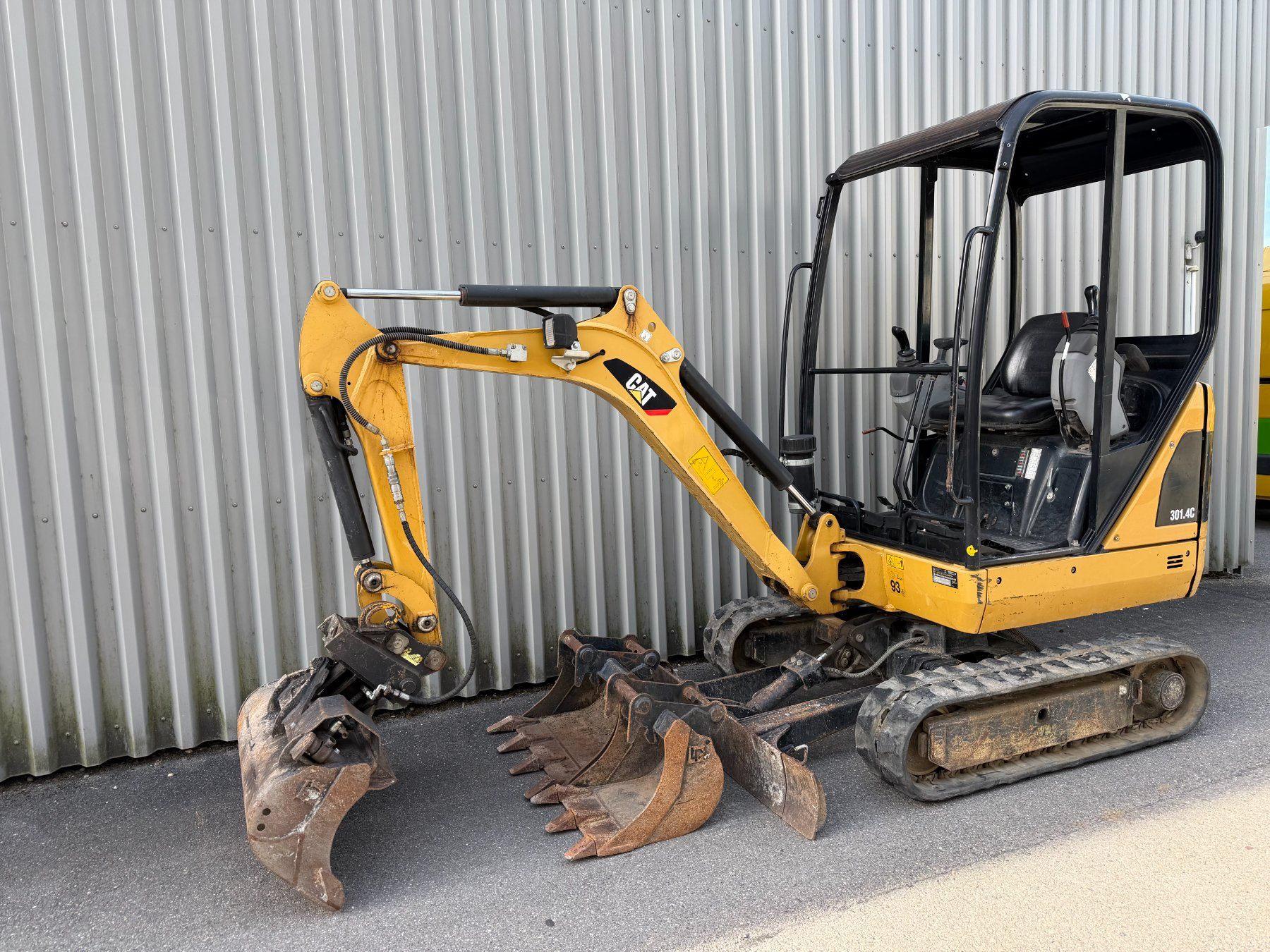 Escavatori: CAT 301.4C, Bagger, Raupenbagger, Baumaschine, Lehnhoff MS01 – Usato da Jona venduto da tsbm2 1
