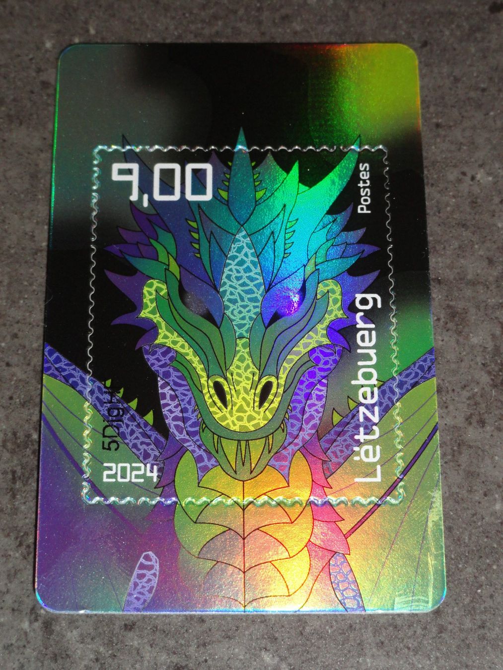 Crypto Stamp 2.0 Luxemburg: DRACHE IN GRÜN, 6-stellig (Neu (gemäss  Beschreibung)) in Dagmersellen für CHF 20 – mit Lieferung auf Ricardo kaufen