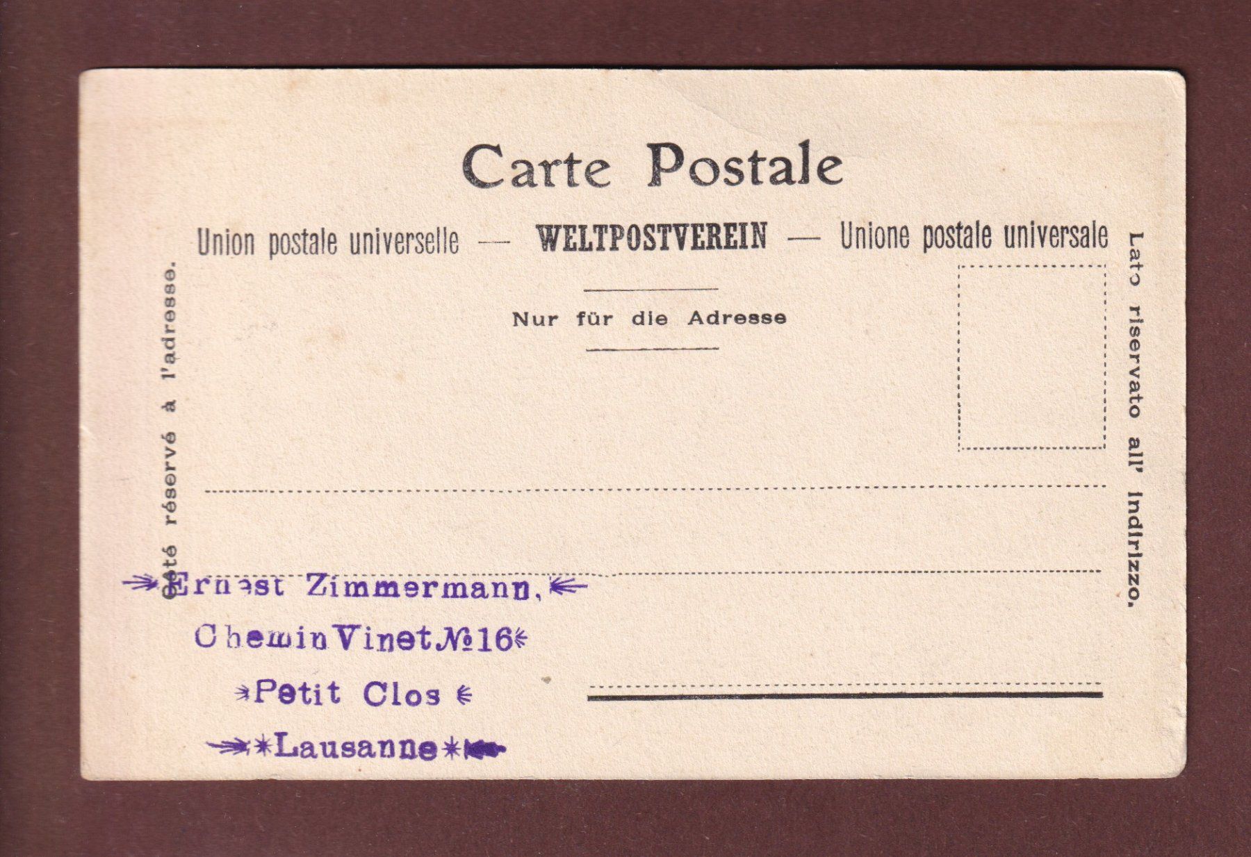 Cartoline postali: Ligne du GORNERGRAT - CERVIN – Usato da Pully venduto da nicecards-shop 1