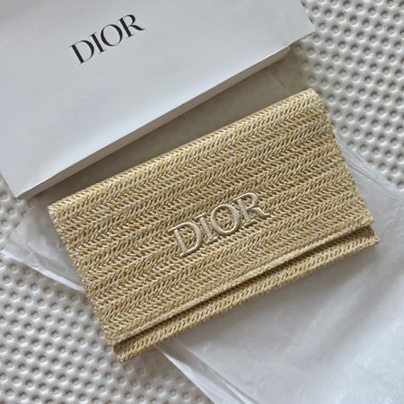 Dior Beauty Clutch Tasche Beige – Neu mit Box