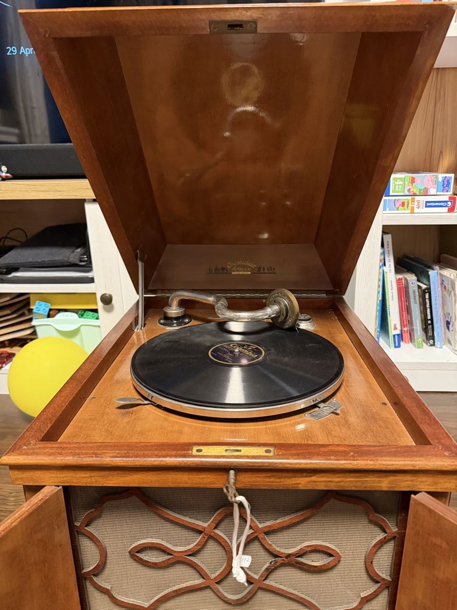Giradischi: Vintage Chanteclair Record Player, St. Croix, Working! – Usato da BADEN venduto da Sprinz