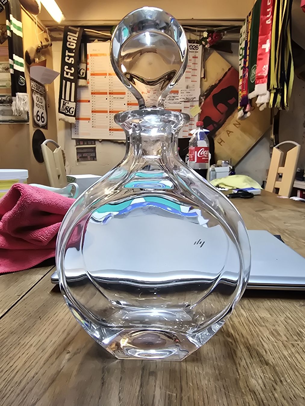 Caraffe: Kristall Karaffe mit Stopfen, Baccarat (DR) – Usato da Rorschach venduto da TimelessTrading
