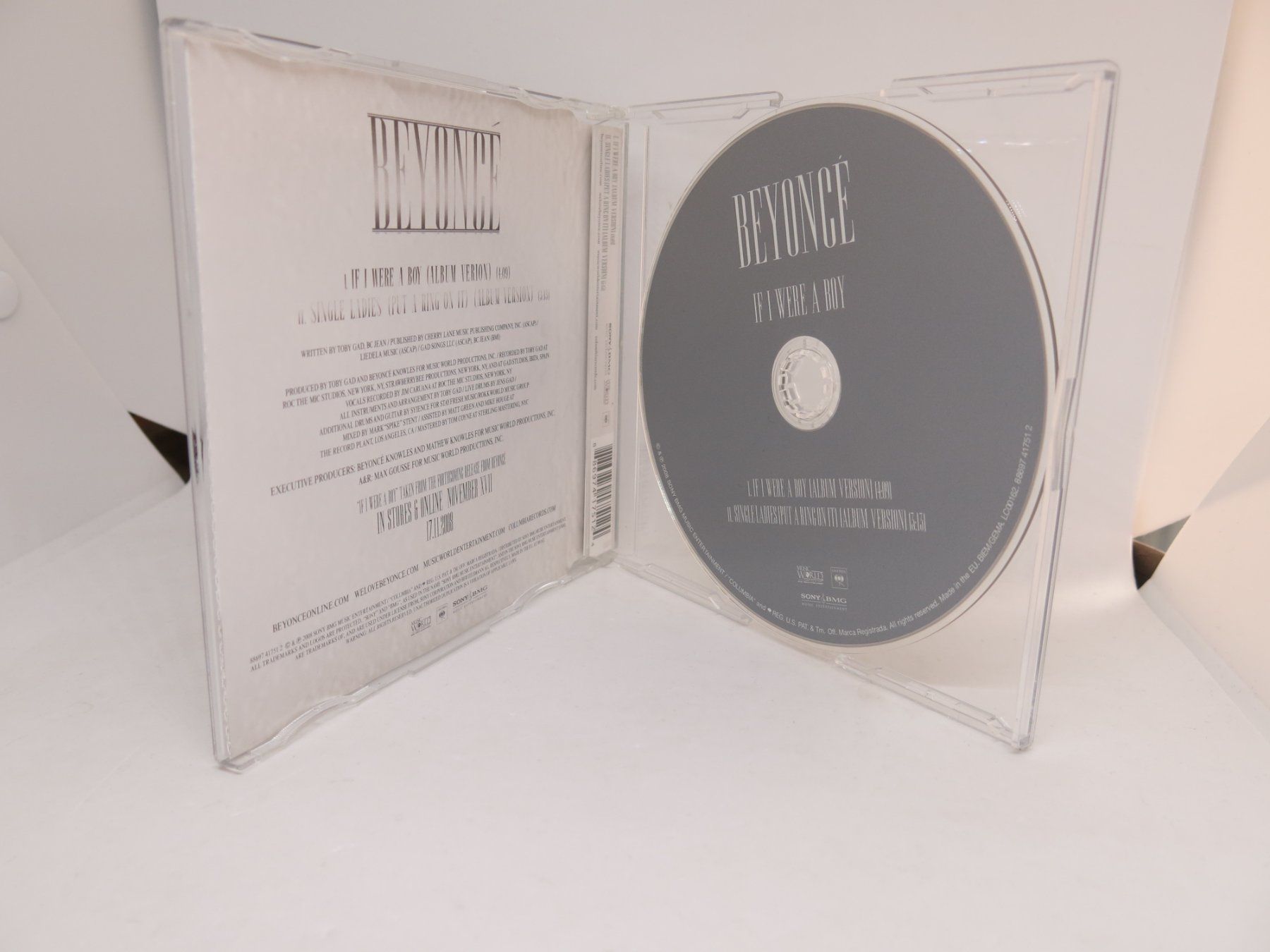CD: CD Single: Beyoncé – If I Were A Boy – Usato da Ernetschwil venduto da luisvonerni 1