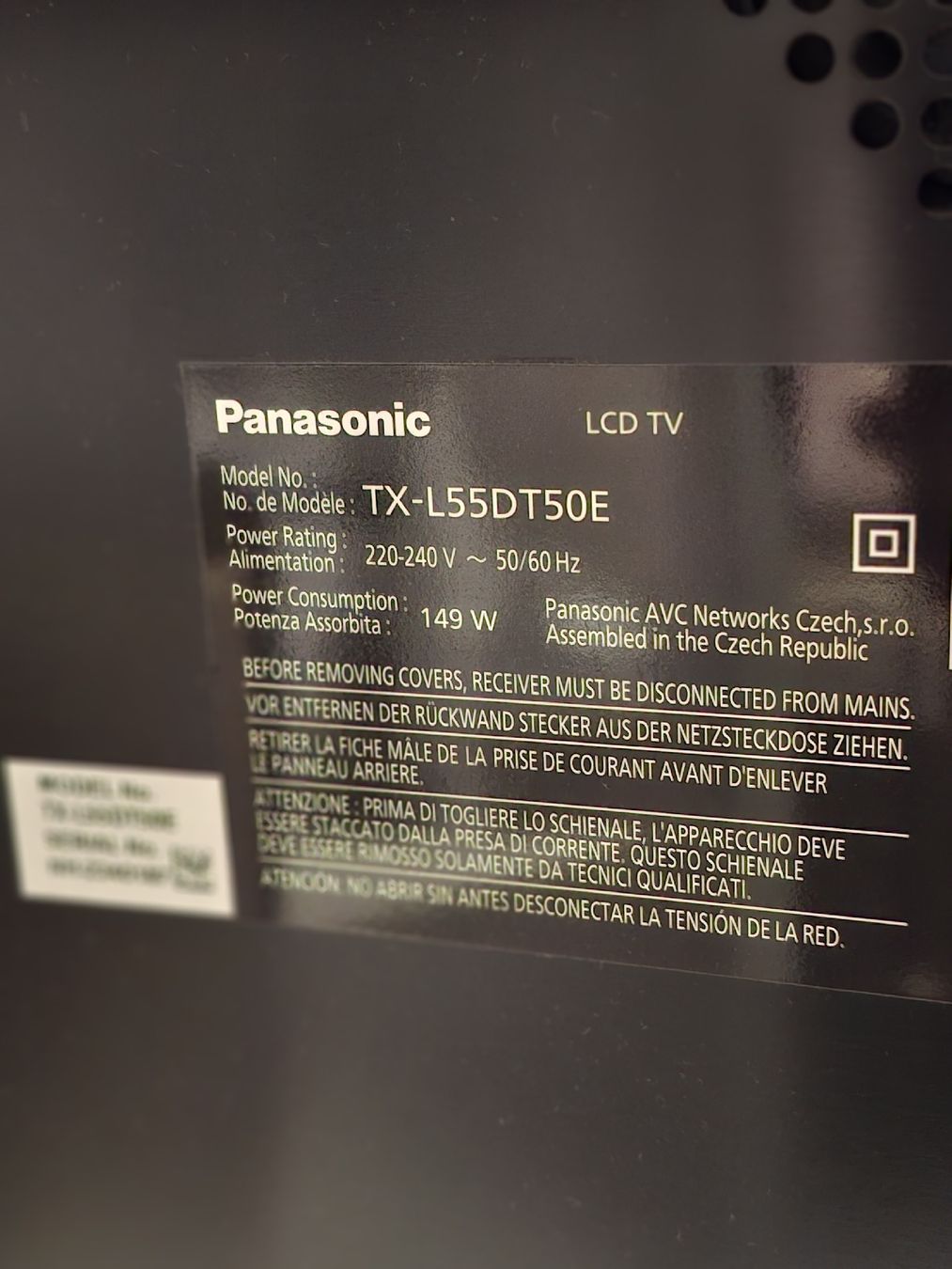 Televisori: Panasonic Fernseher Flachbildschirm – Usato da Eriswil venduto da mon_6rjz 3
