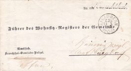 1861, "Krauchthal", Stabstempel