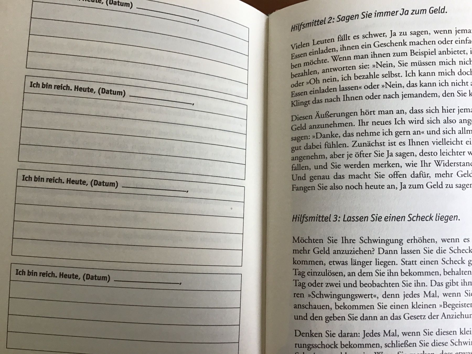 Libri: Das Gesetz der Anziehung     Michael J.Losier – Usato da Kirchenthurnen venduto da Gluecksbrief 8