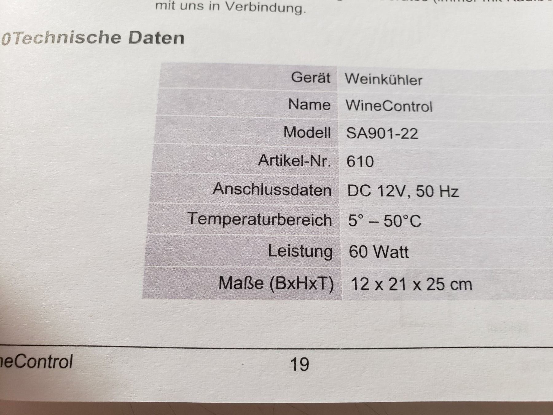 Kühlschrank: Elektrischer Weinkühler COSO Cave à vin électrique – Gebraucht aus Collonges von arashee 4