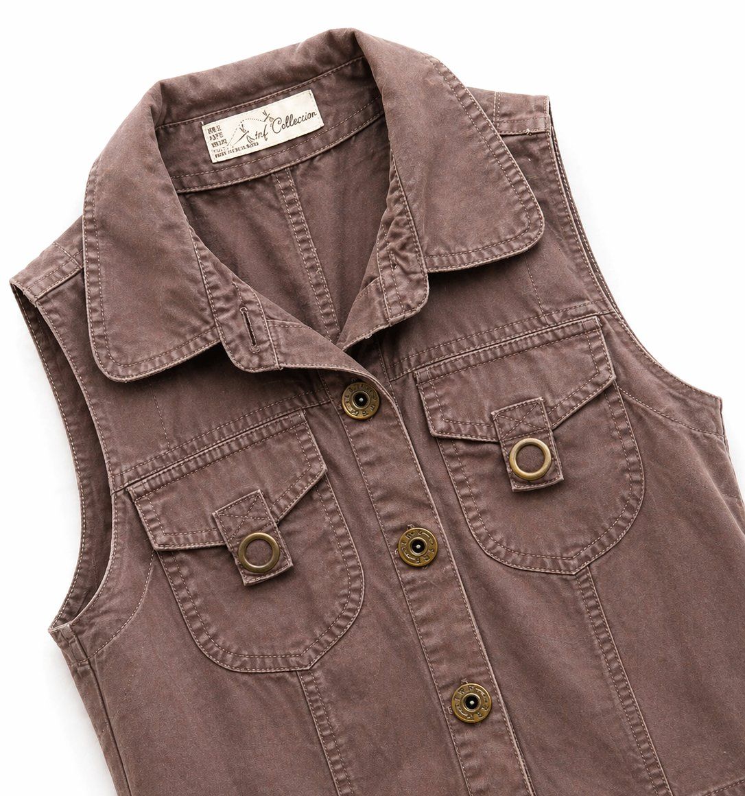 Vestiti: Kleid Braun Baumwolle Gr. S – Nuovo (secondo la descrizione) da Fully venduto da VaneaSelection 3