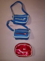 3 X KLEINE PUPPEN REISETASCHEN