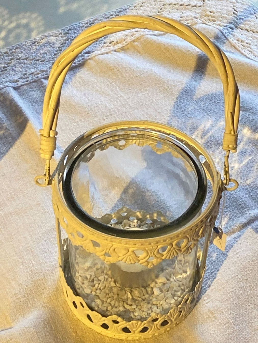 Portacandele: WINDLICHT SHABBY CHIC-WEISS – Nuovo (secondo la descrizione) da Meienried venduto da ManuelaBoutique 5