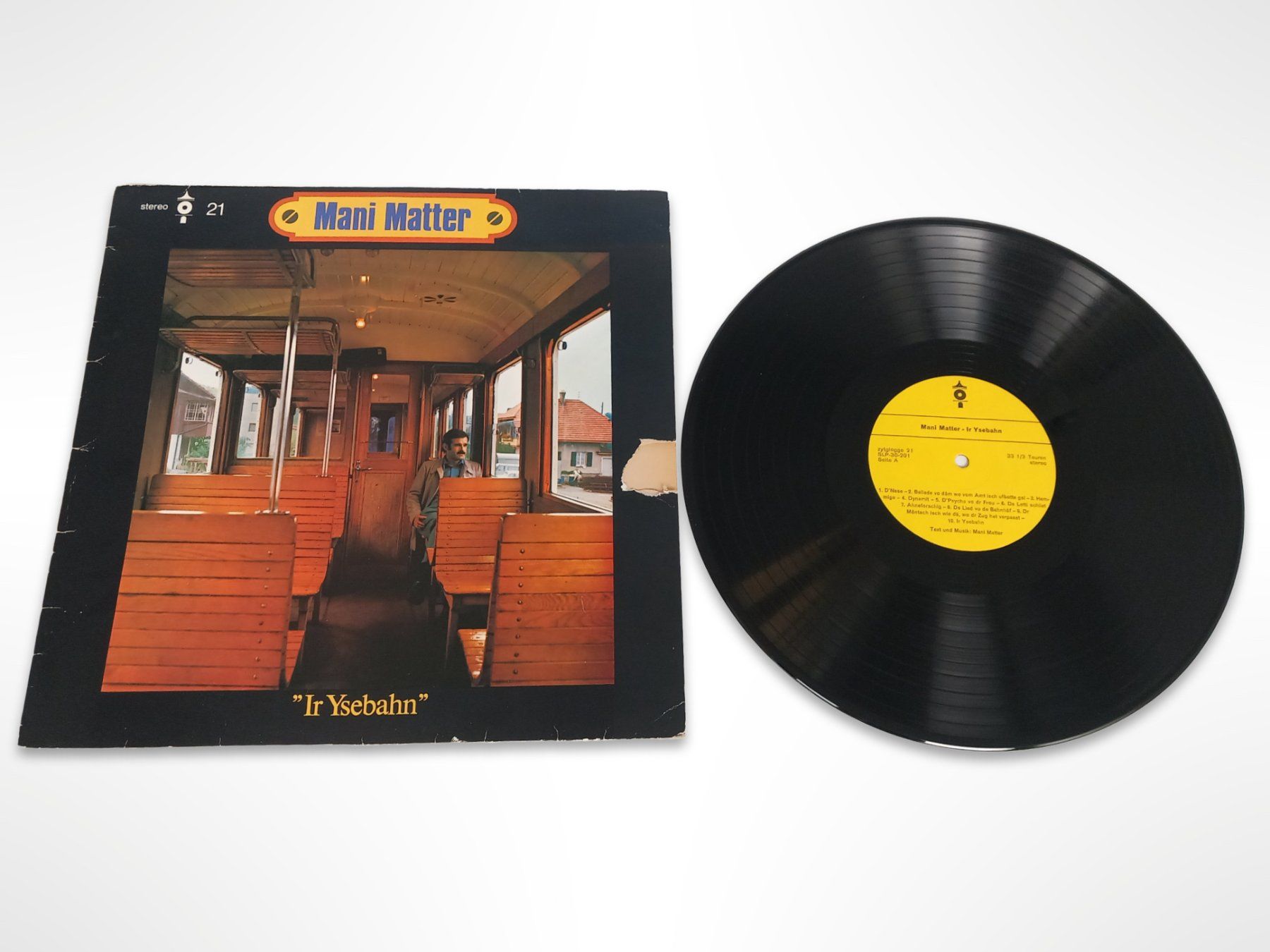 Dischi in vinile: Vinyl Mani Matter - Ir Ysebahn – Usato da Suhr venduto da Restwert_Suhr 3