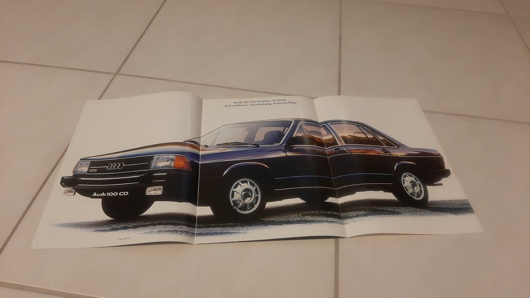 Audi Documenti: K..108) Audi 100 CD Prospekt – Usato da Wil SG venduto da AmandaCreations 2